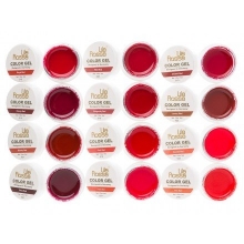 Set 12 Gel UV Color - Lila Rossa Red Series - 1