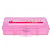 Cutie din plastic pentru depozitare decor, pile, pensule - 1