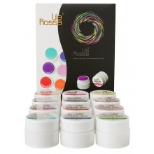 Set 12 Gel UV Color - Lila Rossa Neon Series - 1