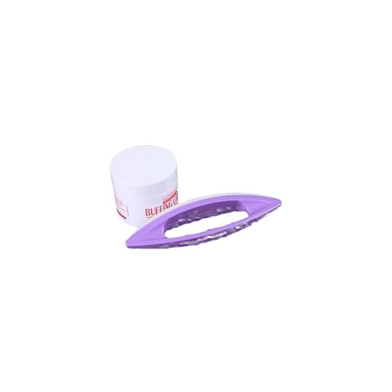 Set pentru luciu unghii - Buffing Cream + Pila - 1