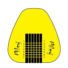 Sabloane manichiura aurii late - 300 buc - 1