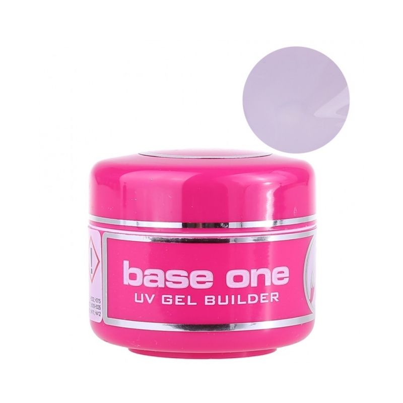 Gel uv Base One, 15, 30, 50, 100g, Thick Clear - 1