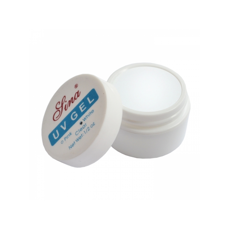 Gel UV de constructie Sina alb 15 g - 1