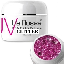 Gel uv color Lila Rossa GLITTER 5 g E24-03 - 1