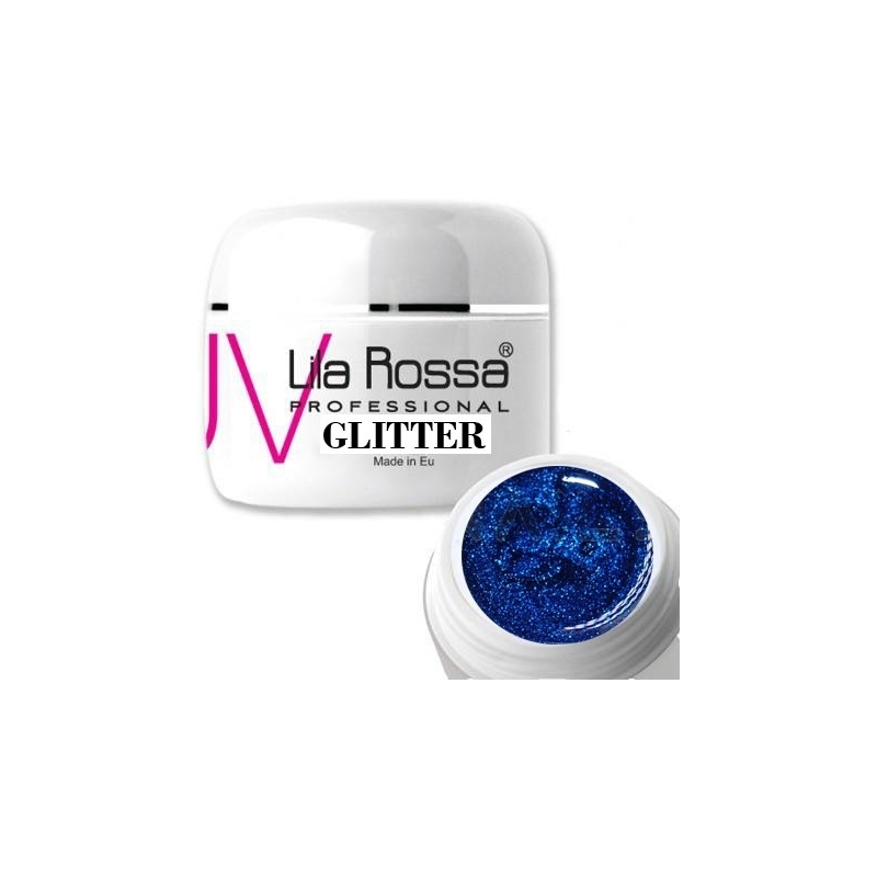 Gel uv color Lila Rossa GLITTER 5 g E24-05 - 1