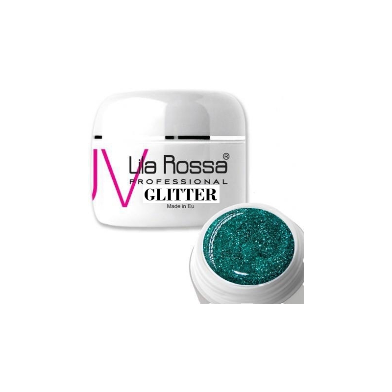 Gel uv color Lila Rossa GLITTER 5 g E24-06 - 1