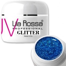 Gel uv color Lila Rossa GLITTER 5 g E24-07 - 1