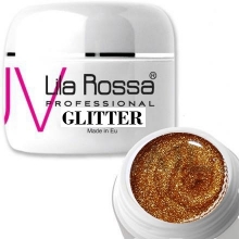 Gel uv color Lila Rossa GLITTER 5 g E24-08 - 1