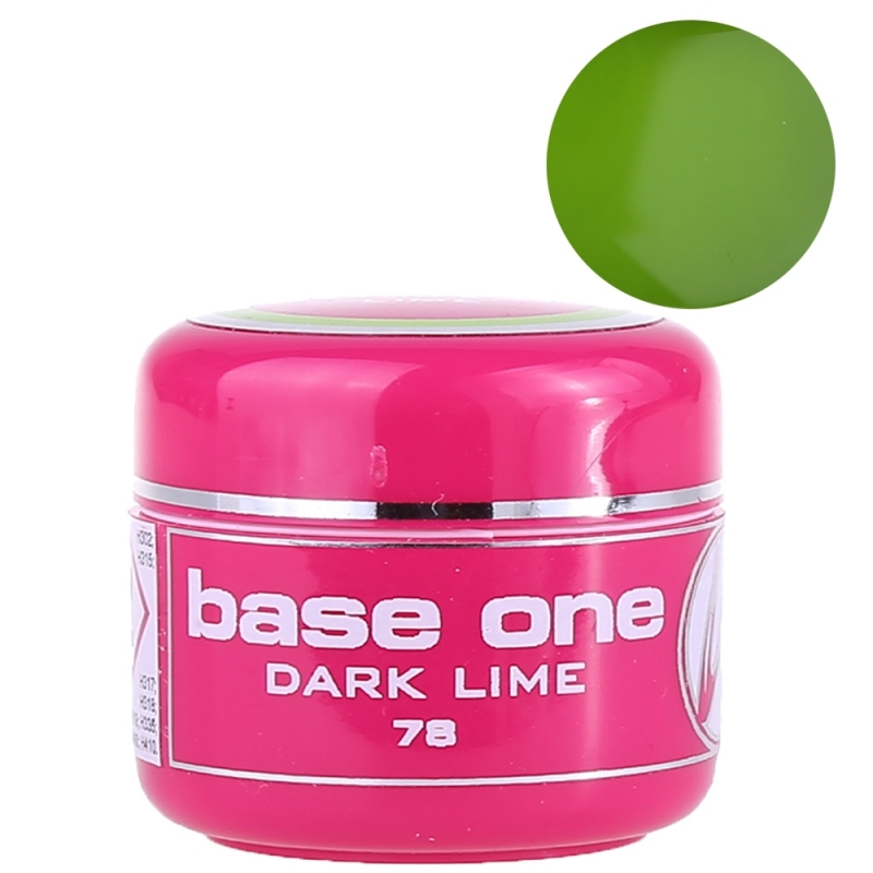 Gel UV Color Base One 5 g Dark Lime 78 - 1