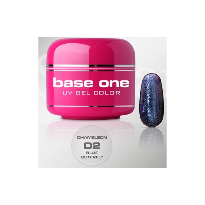 Gel UV Color Base One 5 g chameleon blue-buterfly 02 - 1