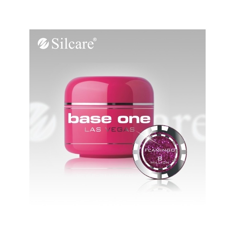 Gel UV Color Base One 5 g Las Vegas flamingo 08 - 1