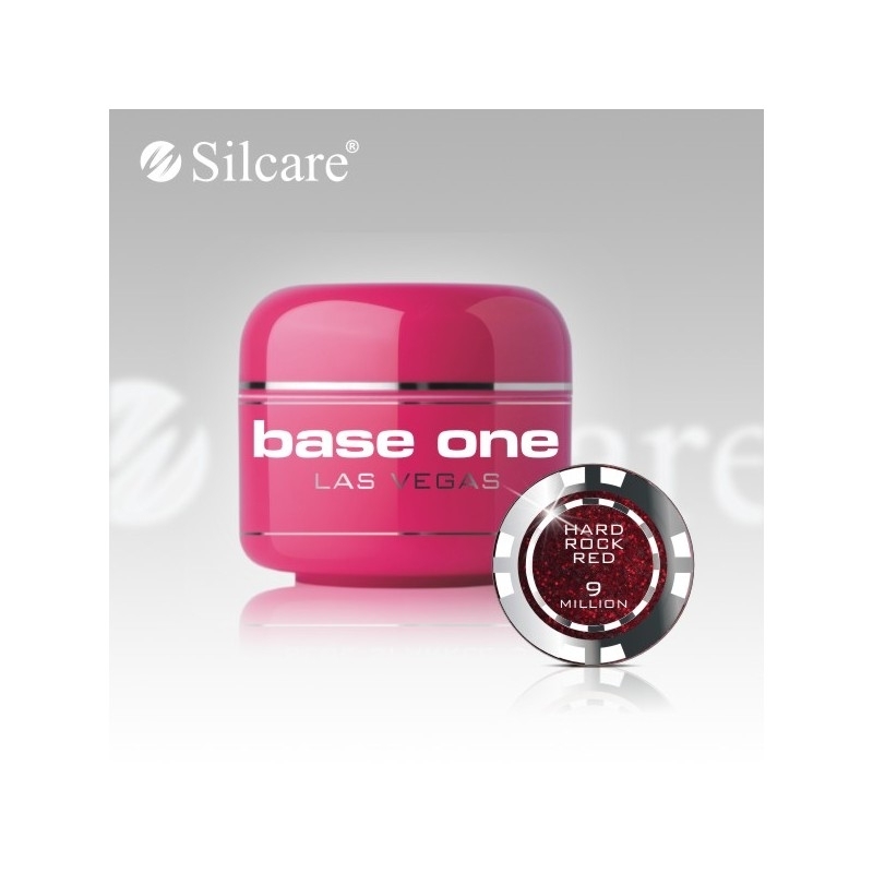 Gel UV Color Base One 5 g Las Vegas hard-rock-red 09 - 1