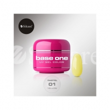 Gel UV Color Base One 5 g Pastel yellow-01 - 1