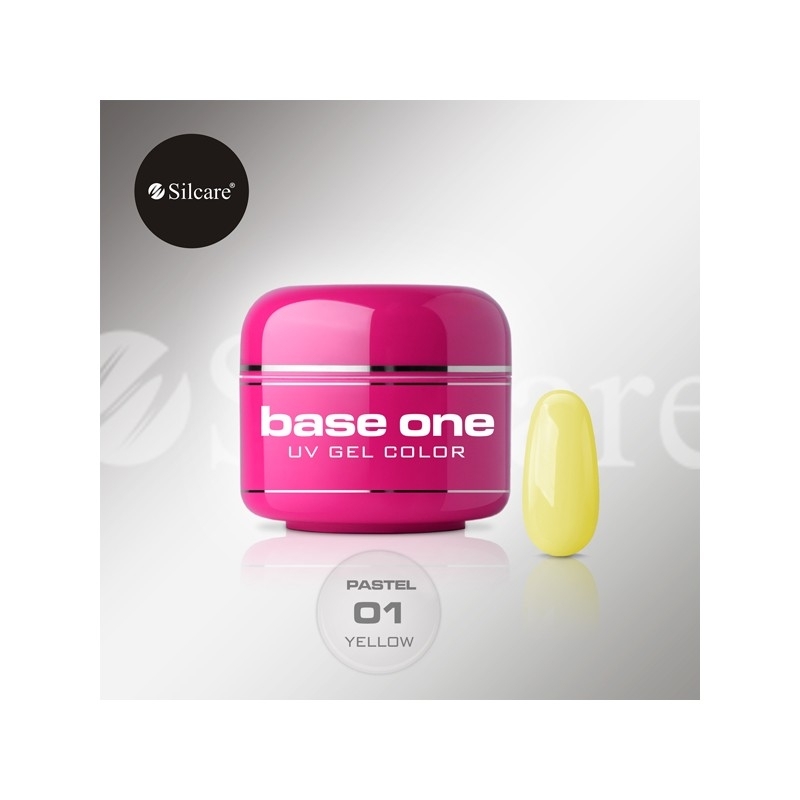 Gel UV Color Base One 5 g Pastel yellow-01 - 1