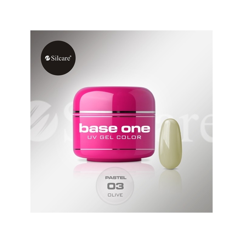 Gel UV Color Base One 5 g Pastel olive-03 - 1