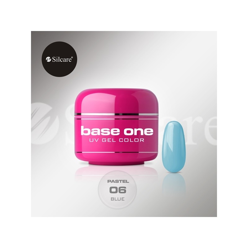 Gel UV Color Base One 5 g Pastel blue-06 - 1