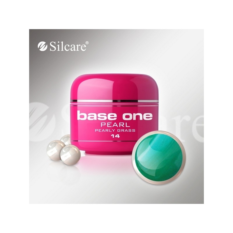Gel UV Color Base One 5 g Pearl pearly-grass-14 - 1
