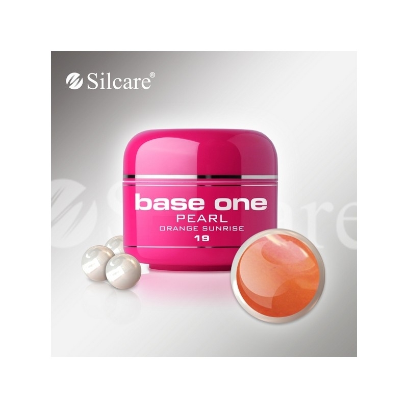 Gel UV Color Base One 5 g Pearl orange-sunrise-19 - 1