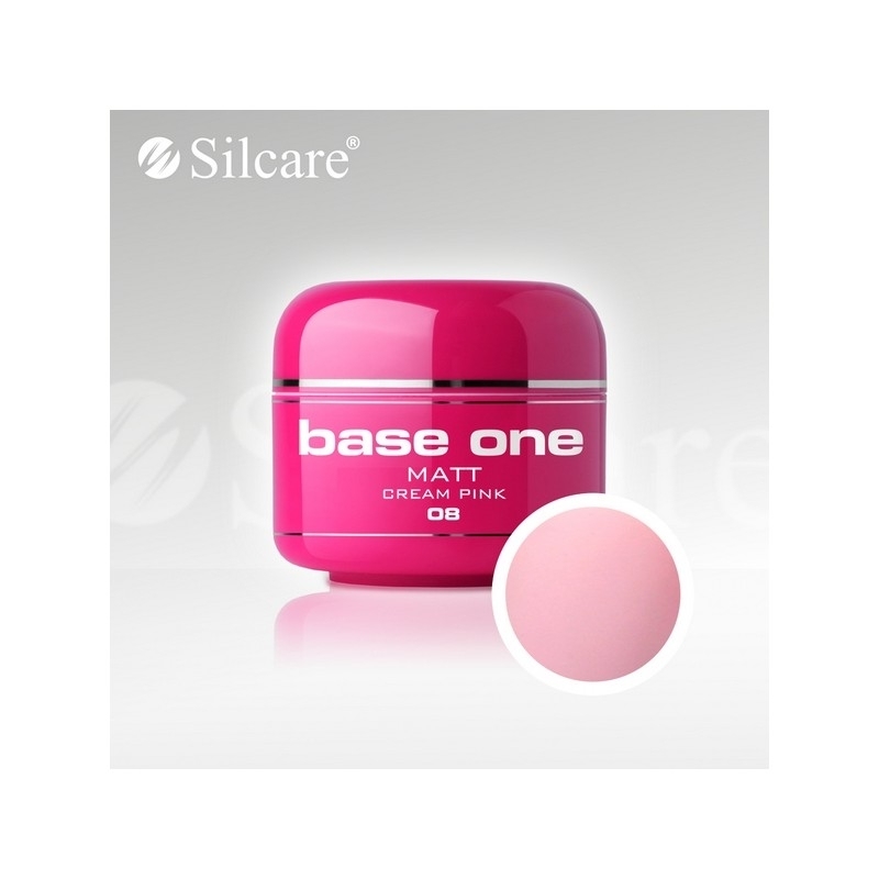 Gel UV Color Base One 5 g Matt cream-pink-08 - 1