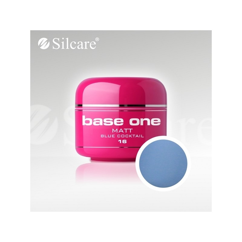 Gel UV Color Base One 5 g Matt blue-cocktail-16 - 1