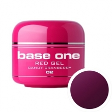 Gel UV Color Base One 5 g Red candy-cranberry-02 - 1