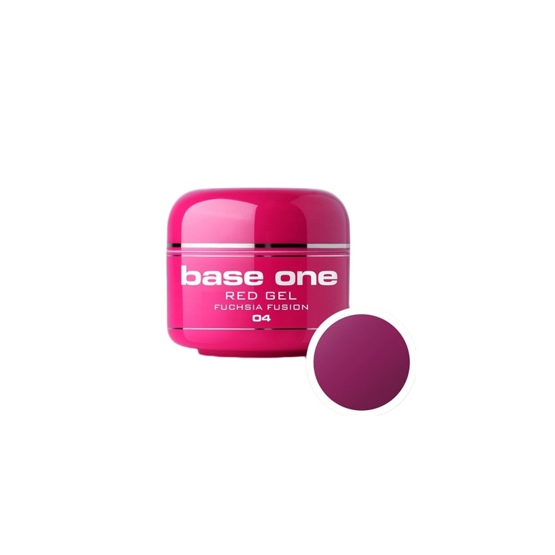 Gel UV Color Base One 5 g Red fuchsia-fusion-04 - 1