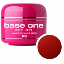 Gel UV Color Base One 5 g Red sweetheart-red-08 - 1