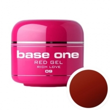 Gel UV Color Base One 5 g Red rich-love-09 - 1