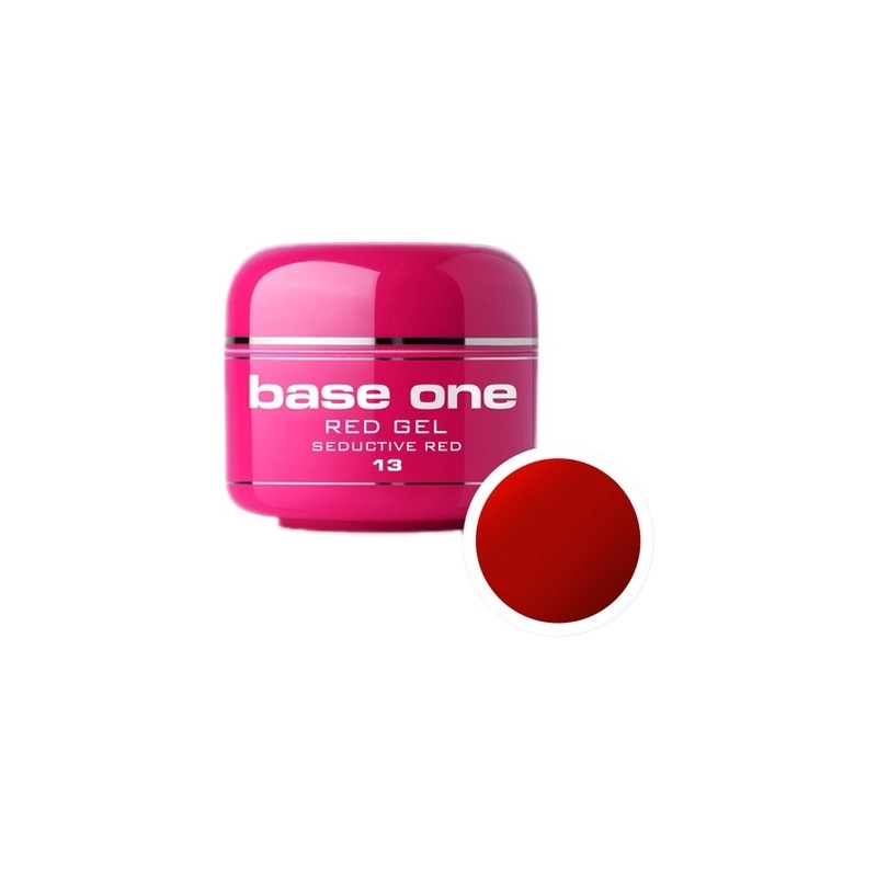 Gel UV Color Base One 5 g Red seductive-red-13 - 1