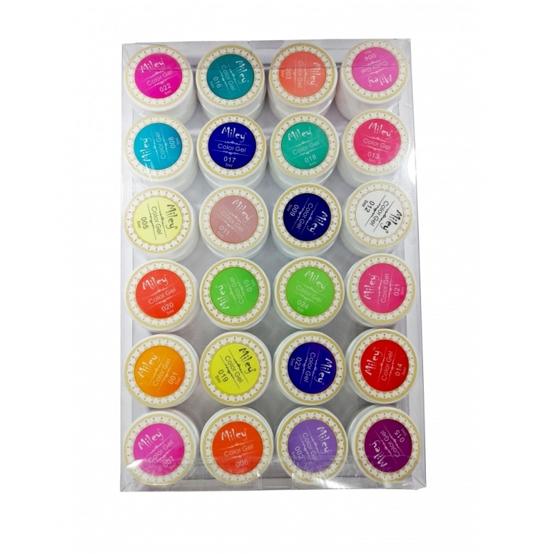 Gel color Miley set 24 NEON - 1