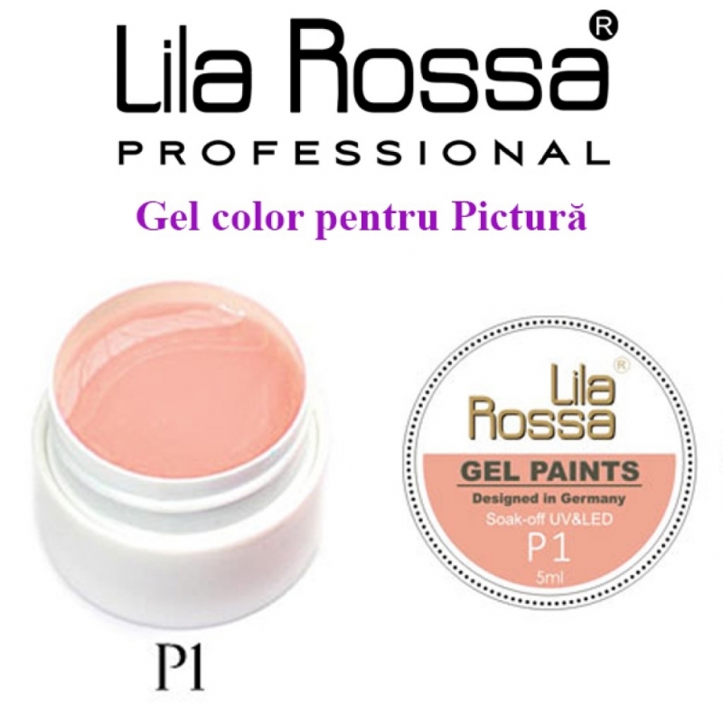 Gel UV Pictura Lila Rossa Nr.01 - 1
