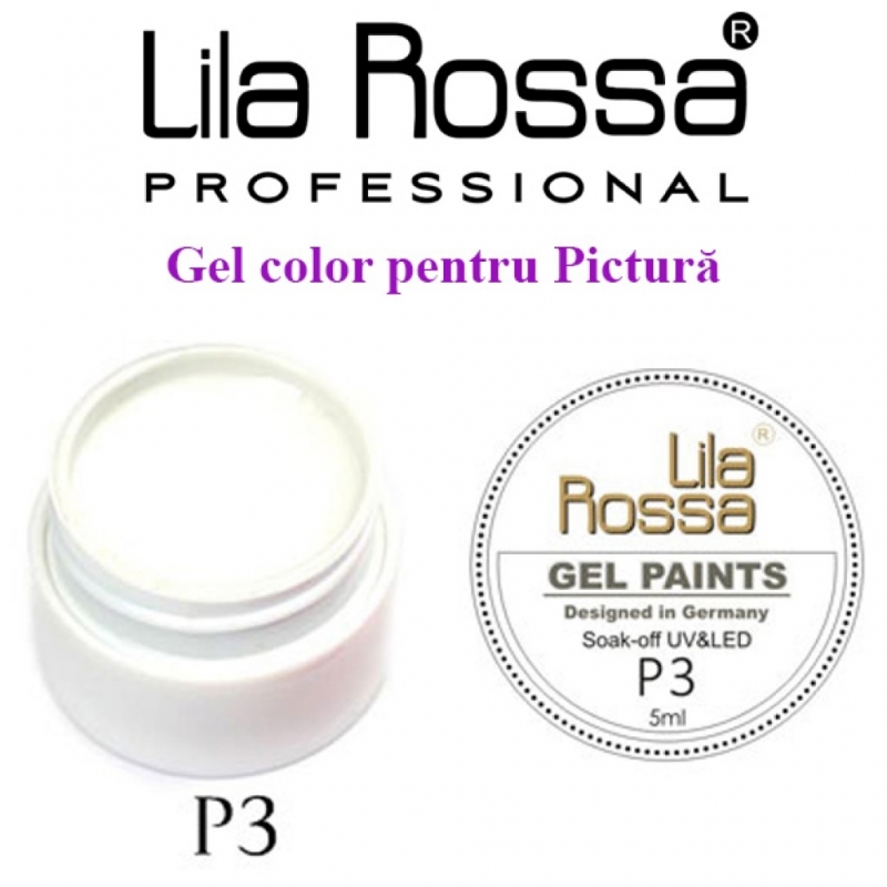 Gel UV Pictura Lila Rossa Nr.03 - 1