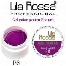 Gel UV Pictura Lila Rossa Nr.08 - 1
