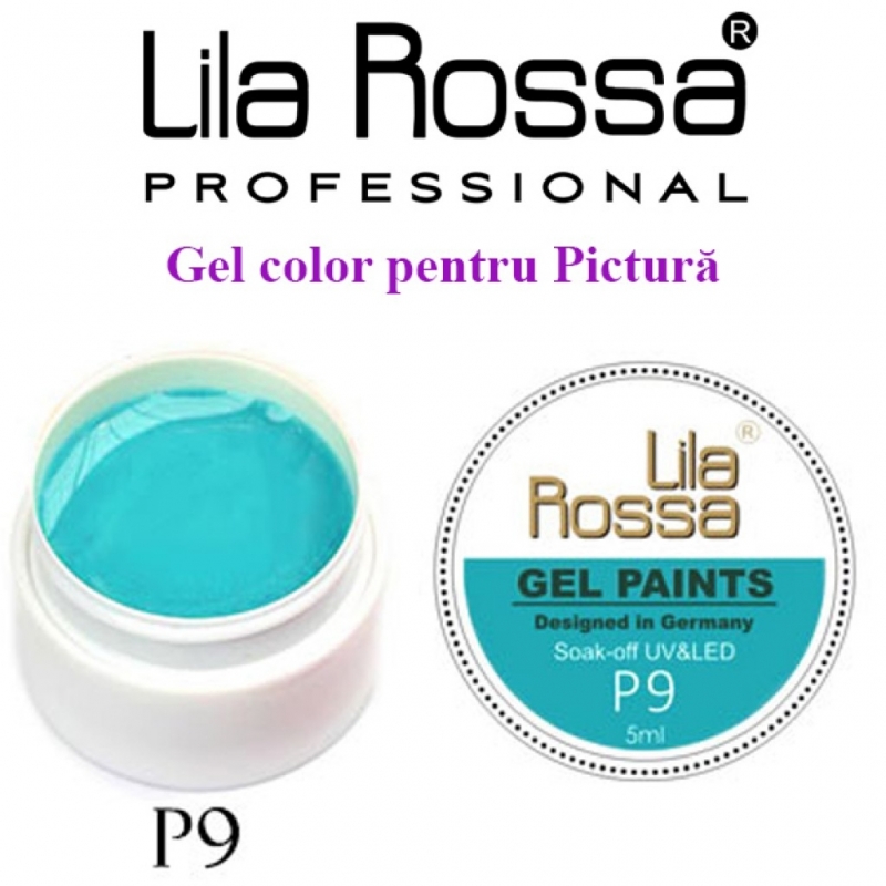 Gel UV Pictura Lila Rossa Nr.09 - 1