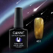 Oja Semipermanenta CANNI Chameleon Cat Eyes 451 - 1