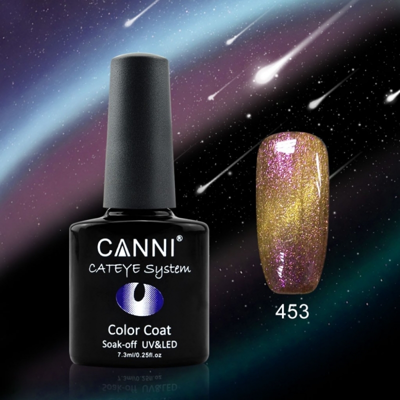 Oja Semipermanenta CANNI Chameleon Cat Eyes 453 - 1