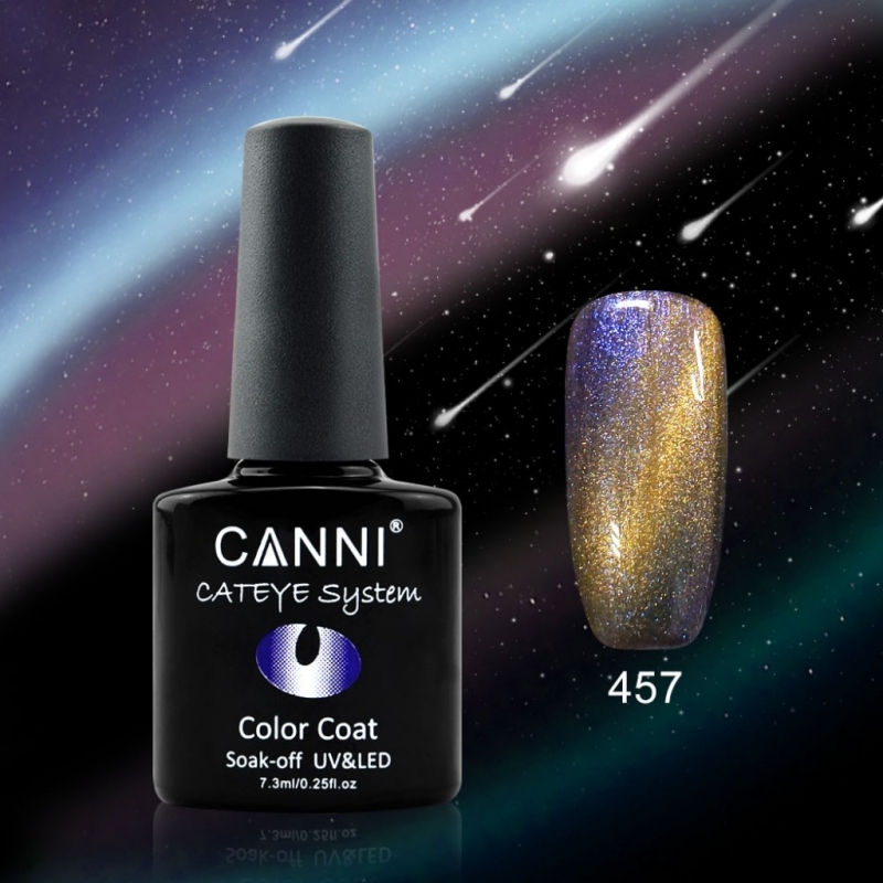 Oja Semipermanenta CANNI Chameleon Cat Eyes 457 - 1