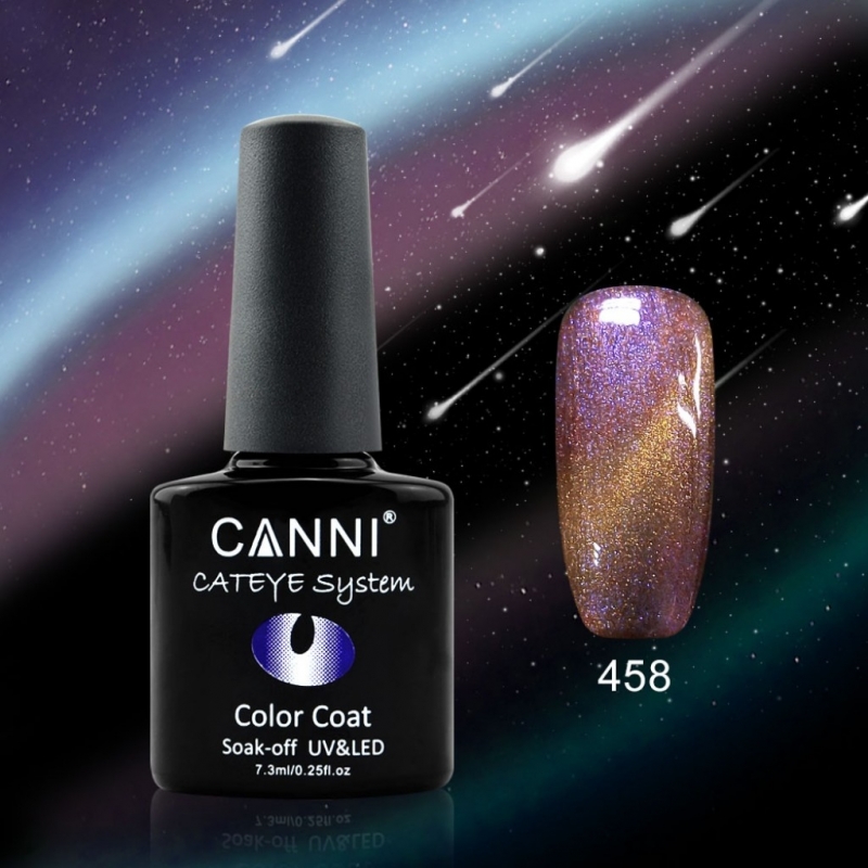 Oja Semipermanenta CANNI Chameleon Cat Eyes 458 - 1