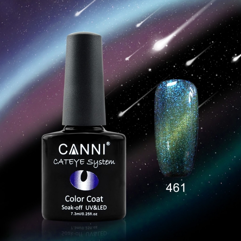 Oja Semipermanenta CANNI Chameleon Cat Eyes 461 - 1