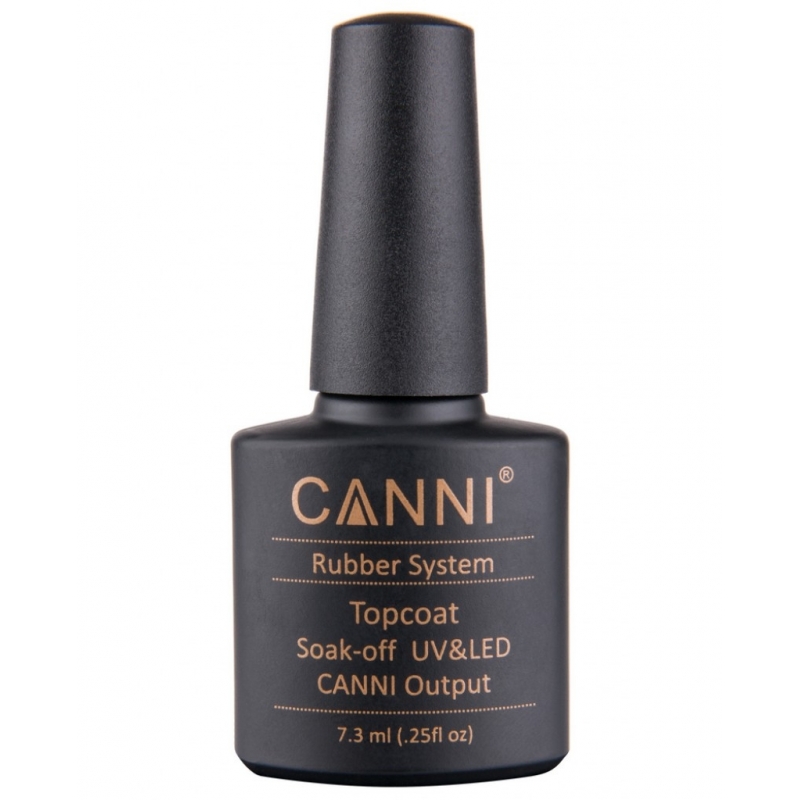 Oja Top Coat Soak Off Canni Rubber - 1
