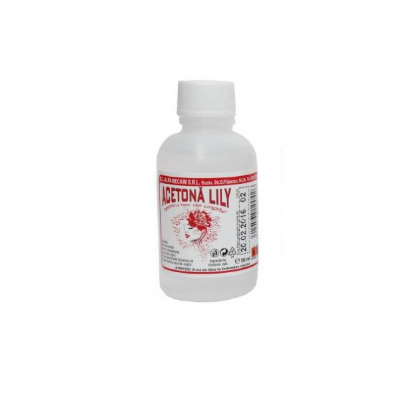 Acetona LILY 50ml PE - 1