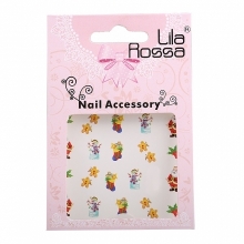 Sticker Unghii 3D Lila Rossa Sosete Cadouri - 1