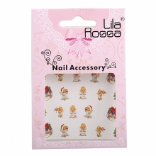 Sticker Unghii 3D Lila Rossa Ingerasi - 1