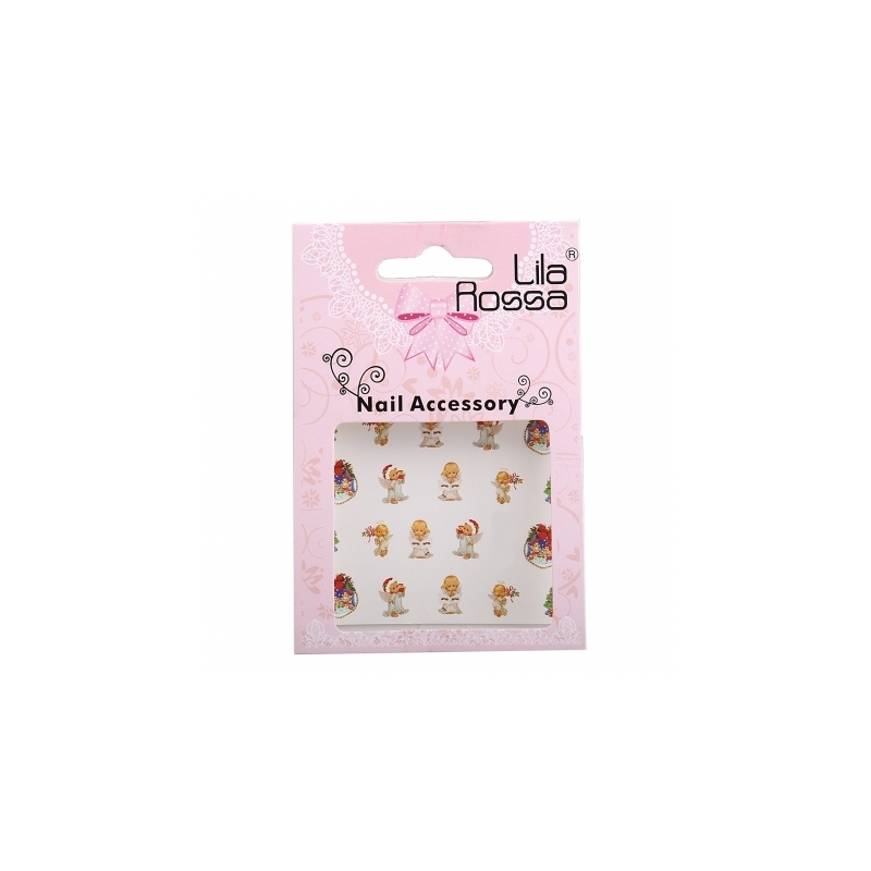 Sticker Unghii 3D Lila Rossa Ingerasi - 1