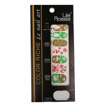 Sticker Unghii 14 In 1 Lila Rossa Reni - 1