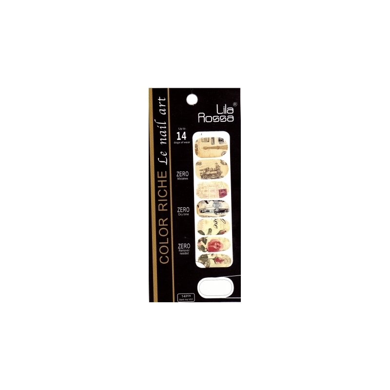 Sticker Unghii Lila Rossa Lr027 - 1