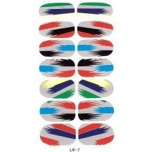 Sticker Unghii 14 In 1 Lila Rossa Lr007 - 1