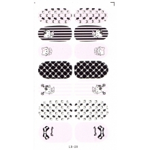 Sticker Unghii 14 In 1 Lila Rossa Lr028 - 1