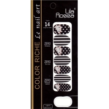 Sticker Unghii 14 In 1 Lila Rossa Lr008 - 1