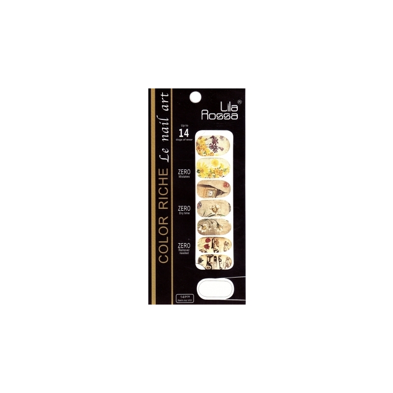 Sticker Unghii Lila Rossa Lr029 - 1